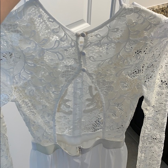 Nasty Gal white lace dress - Picture 4 of 8